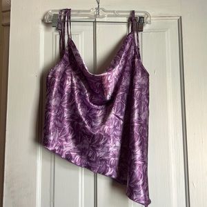 Silky lilac blouse